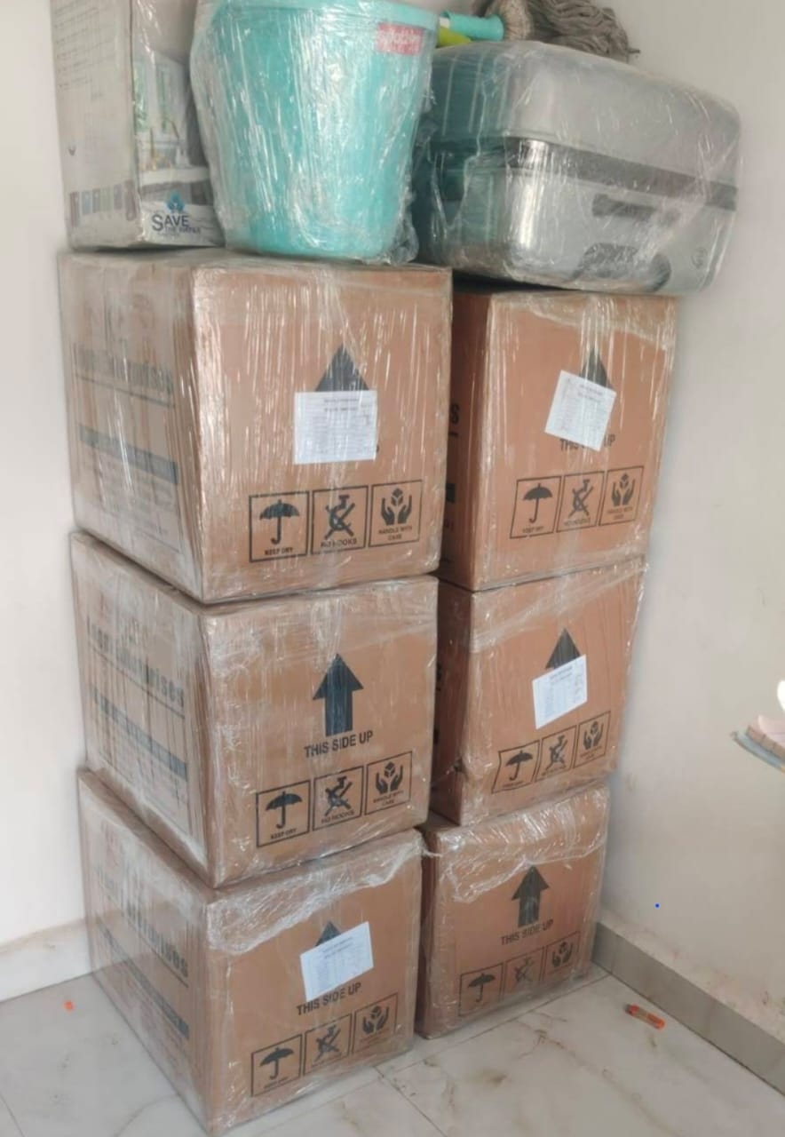 Box packing and labelling service